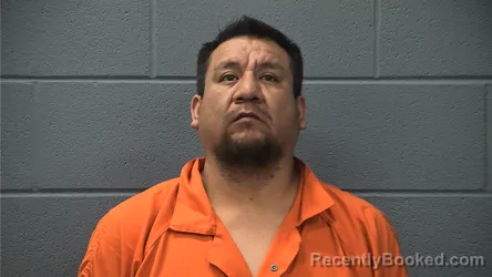 Mugshot of MARIO ALBERTO TREJO CUEVAS booked in Cass County, Indiana on March 31, 2026
