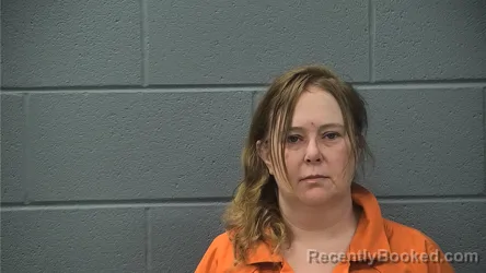 Mugshot of ANDREA MARIE RYAN booked in Cass County, Indiana on March 31, 2026