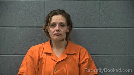 Mugshot of AMANDA MAE SANDERS booked in Cass County, Indiana on April 1, 2026