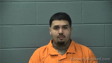 Mugshot of CHRISTIAN XAVIER REYNOSO booked in Cass County, Indiana on April 1, 2026