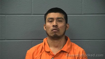 Mugshot of EDWIN ALEXANDER GALVEZ MORALES booked in Cass County, Indiana on April 5, 2026