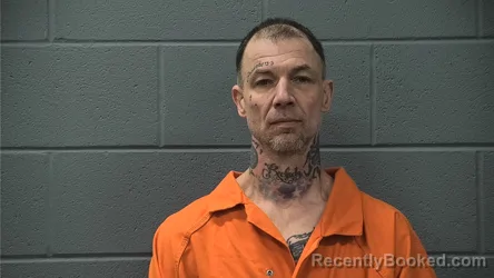 Mugshot of DAVID MICHAEL HOOD booked in Cass County, Indiana on April 7, 2026