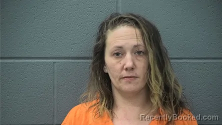 Mugshot of EMILY NADINE PROCTOR booked in Cass County, Indiana on April 10, 2026