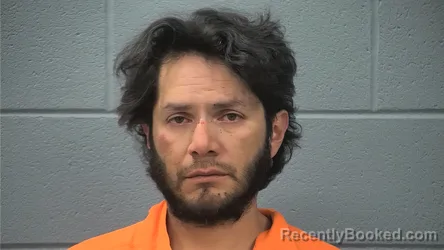 Mugshot of EDWIN ABEL MORAN booked in Cass County, Indiana on April 11, 2026