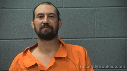Mugshot of ERIC NICHOLAS ULERY booked in Cass County, Indiana on April 25, 2026