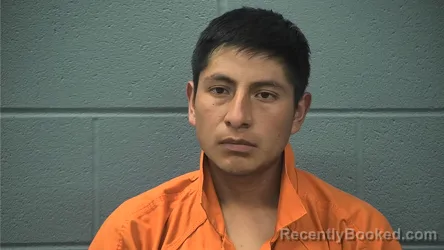 Mugshot of DARVIN ELUZAIN ORTIZ VELAZQUEZ booked in Cass County, Indiana on April 26, 2026