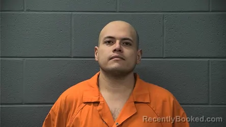 Mugshot of BRAULIO ORTIZ-MARTINEZ booked in Cass County, Indiana on May 3, 2026