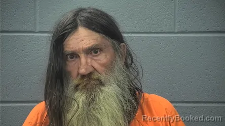 Mugshot of DONALD LEE HINES booked in Cass County, Indiana on May 15, 2026