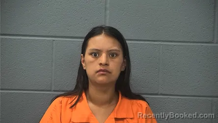 Mugshot of APOLONIA MONICA DIEGO FRANCISCO booked in Cass County, Indiana on June 7, 2026