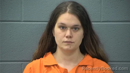 Mugshot of KATIE RENEE HUDSON booked in Cass County, Indiana on June 7, 2026