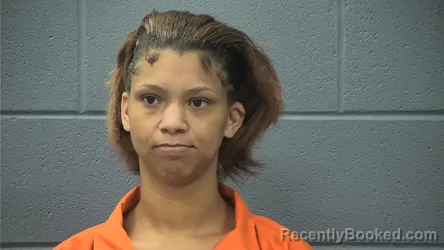 Mugshot of JADAH MARIE JOHNSON booked in Cass County, Indiana on June 9, 2026