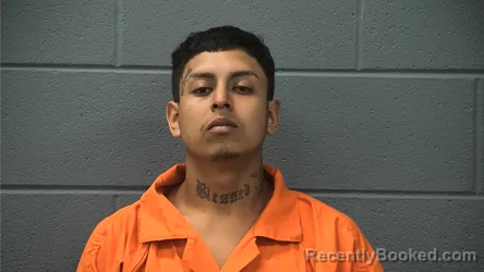 Mugshot of ROBERTO URIEL MENDEZ JUAREZ booked in Cass County, Indiana on June 12, 2026