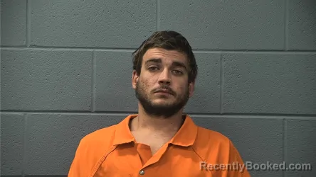 Mugshot of JARRED LANE MASSEY booked in Cass County, Indiana on June 26, 2026