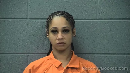 Mugshot of MAKAYLA ROSE JOHNSON-NELSON booked in Cass County, Indiana on July 1, 2026