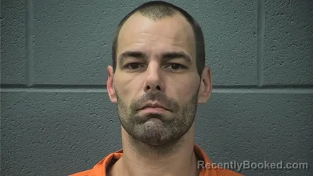 Mugshot of JEREMY SCOTT LEAZENBY booked in Cass County, Indiana on July 1, 2026