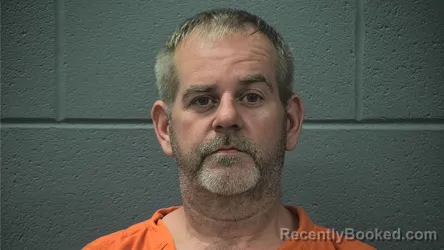 Mugshot of DAVID MICHAEL KITCHEN booked in Cass County, Indiana on July 14, 2026