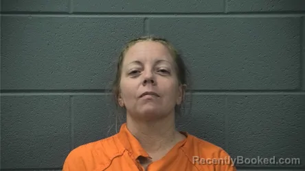 Mugshot of HEATHER MARIE HARP booked in Cass County, Indiana on July 15, 2026