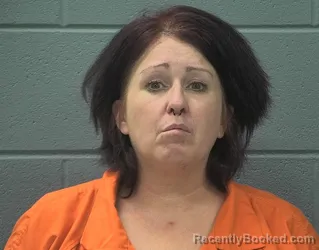 Mugshot of CHRISTINA LYNN COLVIN booked in Cass County, Indiana on July 19, 2026