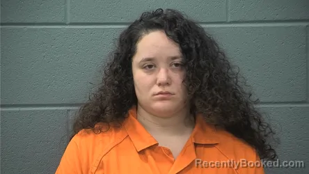 Mugshot of JADE ANDREAH JOHNSON booked in Cass County, Indiana on July 24, 2026