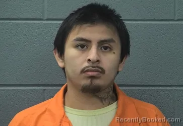 Mugshot of Luis Enrique Garcia booked in Cass County, Indiana on July 30, 2026
