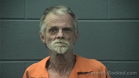 Mugshot of John A Jr Ehler booked in Cass County, Indiana on July 30, 2026