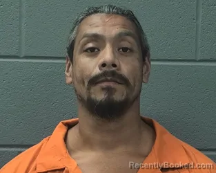 Mugshot of Moises Regalado Arellano booked in Cass County, Indiana on August 3, 2026