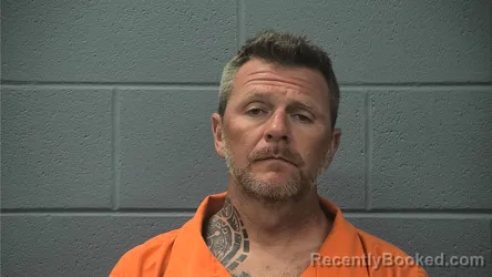 Mugshot of Matthew Scott Mead booked in Cass County, Indiana on August 10, 2026