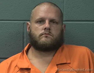 Mugshot of Kaleb Dale Powers booked in Cass County, Indiana on August 12, 2026