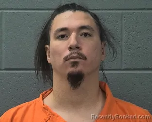 Mugshot of Dustin Arthur Ryker booked in Cass County, Indiana on August 12, 2026