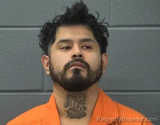 Mugshot of Walterio Lopez-Martinez booked in Cass County, Indiana on August 13, 2026
