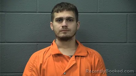 Mugshot of Avery Dean Craw booked in Cass County, Indiana on August 14, 2026