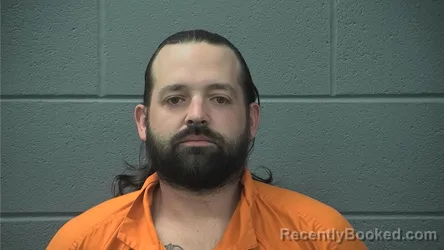 Mugshot of Jacob William Collins booked in Cass County, Indiana on August 30, 2026