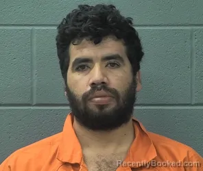 Mugshot of Julio Cesar Sainz booked in Cass County, Indiana on August 30, 2026