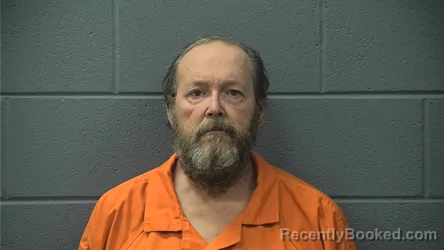 Mugshot of Jeffrey Mark Larson booked in Cass County, Indiana on August 30, 2026