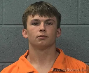 Mugshot of Eli Jay Bowyer booked in Cass County, Indiana on August 30, 2026