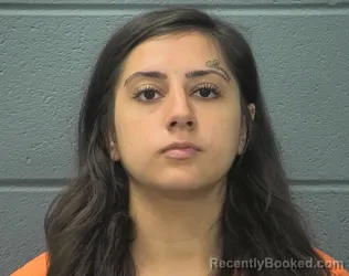 Mugshot of Angel Anyssa Alvarez booked in Cass County, Indiana on September 15, 2026
