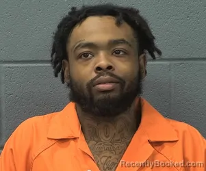 Mugshot of Marcell Keron Walker booked in Cass County, Indiana on September 21, 2026