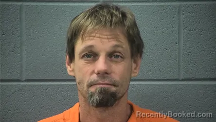 Mugshot of Kenneth Jay Rickerd booked in Cass County, Indiana on September 23, 2026