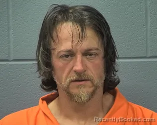 Mugshot of Shane David Wireman booked in Cass County, Indiana on October 4, 2026