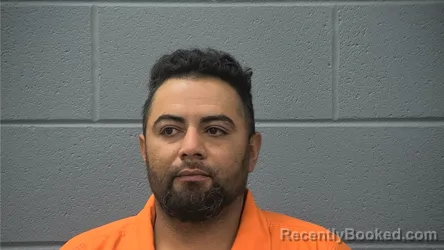 Mugshot of Norman Alexander Rodriguez Garcia booked in Cass County, Indiana on October 4, 2026