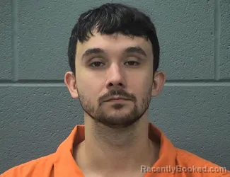 Mugshot of Blake Edward Forker booked in Cass County, Indiana on October 5, 2026