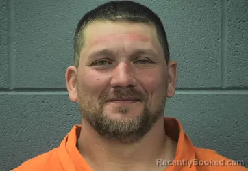 Mugshot of Joshua Alan Griffith booked in Cass County, Indiana on October 6, 2026