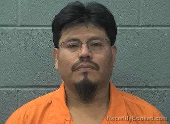 Mugshot of Cristobal Soriano-Juarez booked in Cass County, Indiana on October 11, 2026