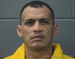 Mugshot of Rainner Daniel Marquez- Silva booked in Cass County, Indiana on October 14, 2026