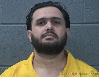 Mugshot of Luis Alejandro Saavedra Martinez booked in Cass County, Indiana on October 14, 2026