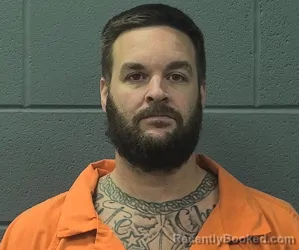 Mugshot of Drew Anthony Beckefeld booked in Cass County, Indiana on October 15, 2026