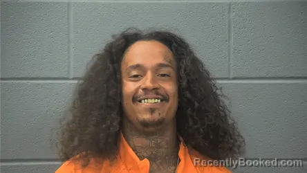 Mugshot of Jordan Michael Lee Green booked in Cass County, Indiana on October 15, 2026