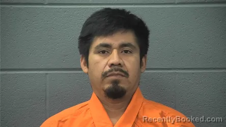Mugshot of Dario Hernandez-Lorenzo booked in Cass County, Indiana on October 15, 2026