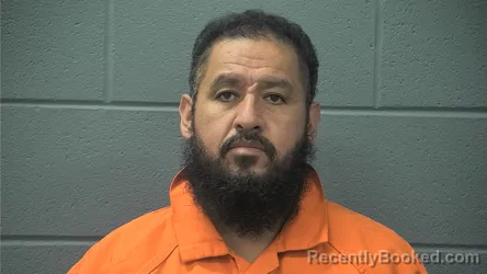Mugshot of Miguel Valdes-Rios booked in Cass County, Indiana on October 15, 2026
