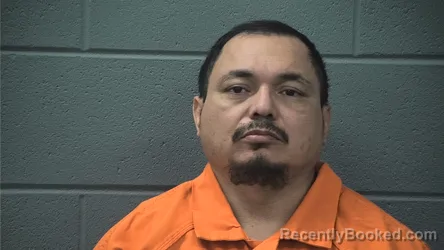 Mugshot of Carlos Francisco Villalta booked in Cass County, Indiana on October 15, 2026
